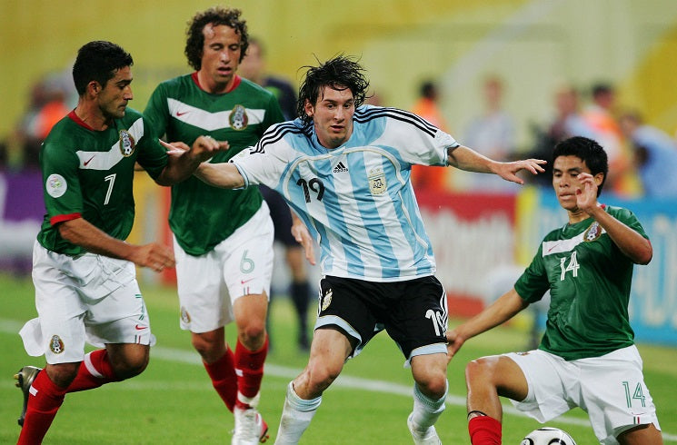 Argentina 2006 World Cup Retro Home Jersey