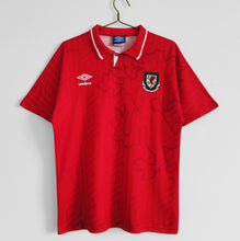 Load image into Gallery viewer, 1992/94 Wales Home Jersey
